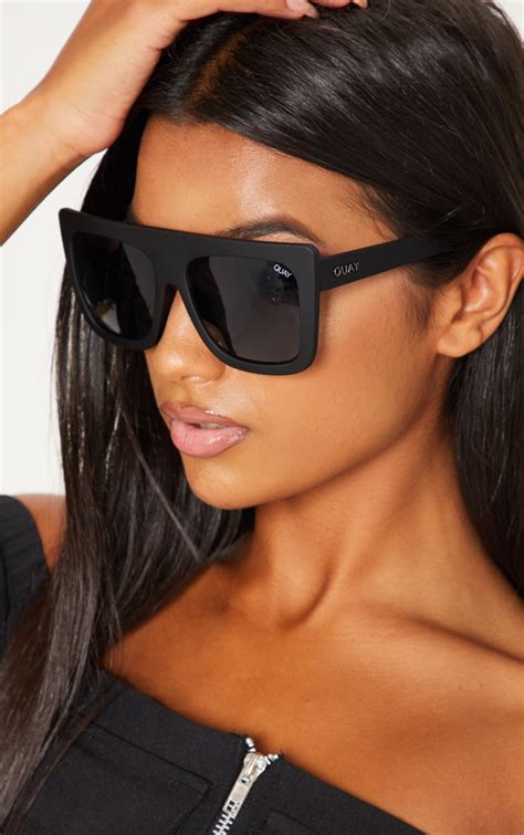 Amazon.com: Quay Black Sunglasses.